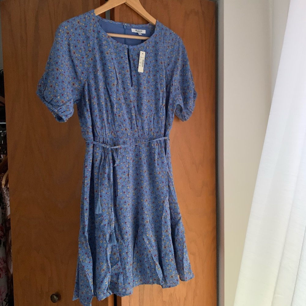 Madewell Calico Floral Print Dress
